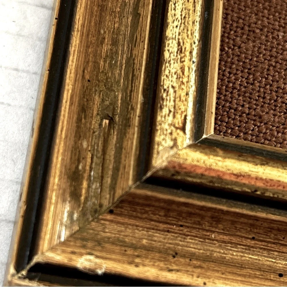 Vintage Sunset Designs Crewel Embroidery SW Native American Vase Wall Art Pair - Picture 5 of 13